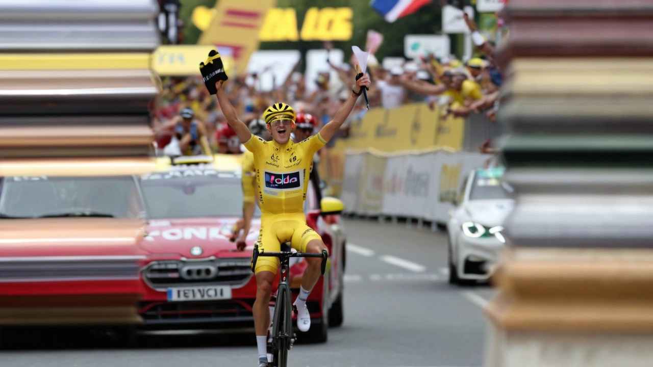 Trionfo di Pogacar a Isola 2000: Una Vittoria Decisiva nel Tour de France